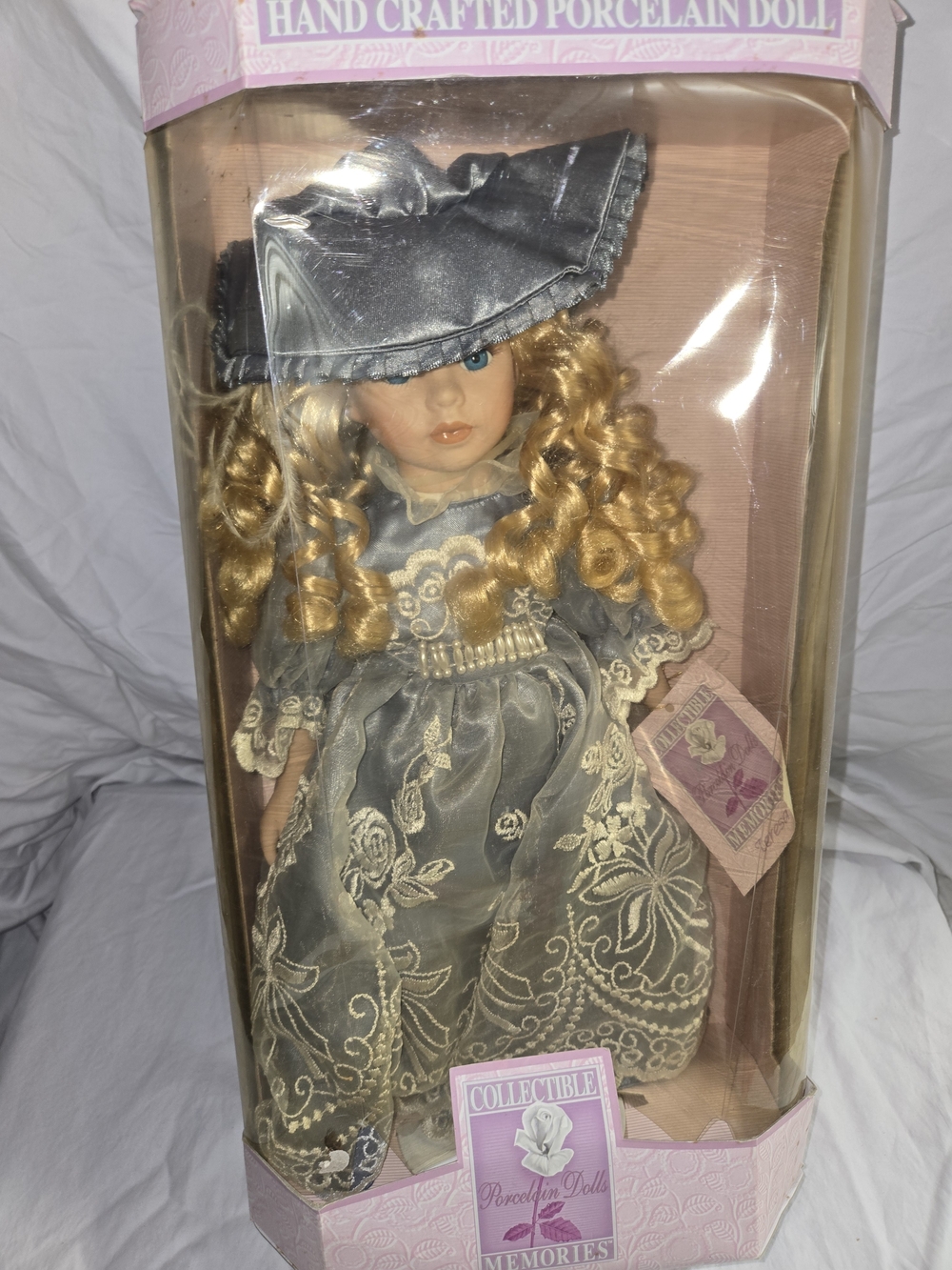Hand Crafted Vintage Collectable Memories Porcelain Doll -Teresa Model